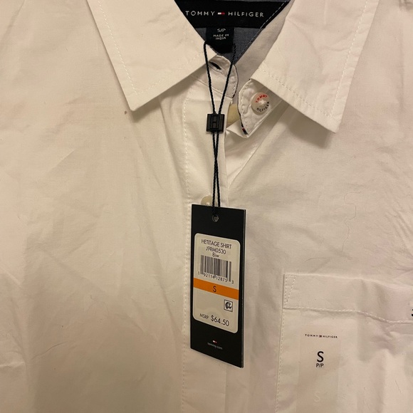 Tommy Hilfiger White Button Down — NWT - Picture 4 of 7